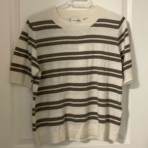 NWT Lounge Nine 3/4” Knit Pullover